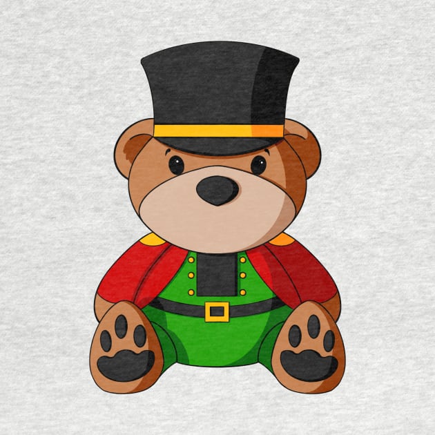 Nutcracker Teddy Bear by Alisha Ober Designs